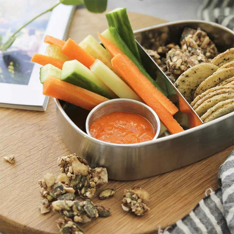 Ever Eco Stainless Steel Bento Snack Box - 1 OR 2 Compartment