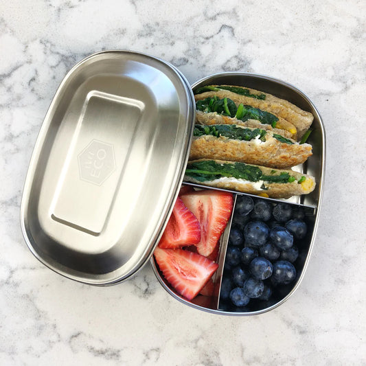 Ever Eco Stainless Steel Bento Snack Box 580ml - Three Options