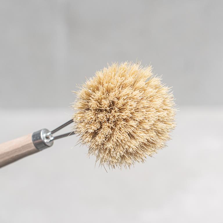 Kellerbursten Timber Natural Plant Fibre Dish Brush 50mm Replaceable Head
