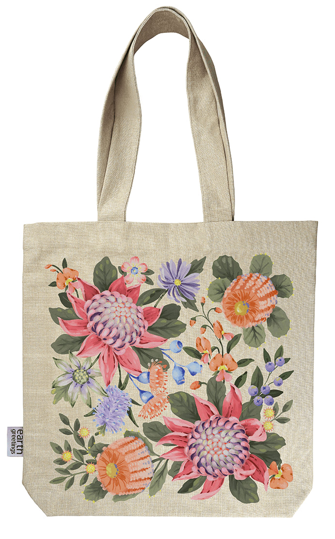 Earth Greetings Organic Cotton Tote Bag - Abundance
