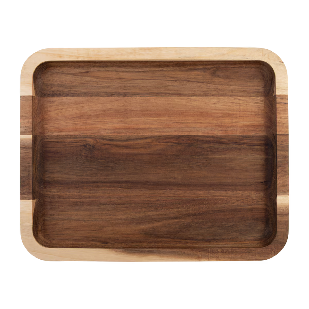 Acacia Wood Rectangular Grazing Platter Serving Tray With Lid