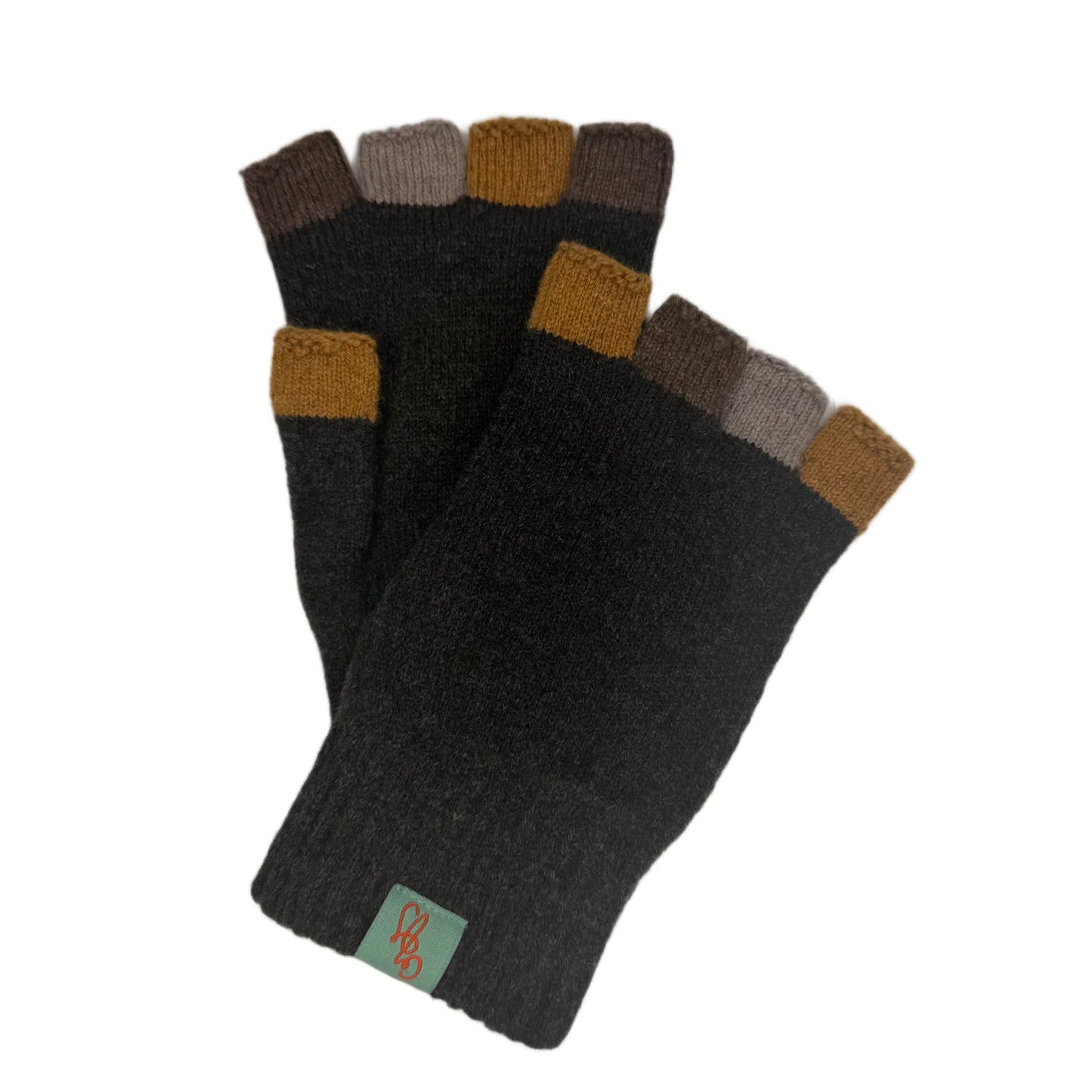 Otto & Spike Australian Wool Fingerless Gloves