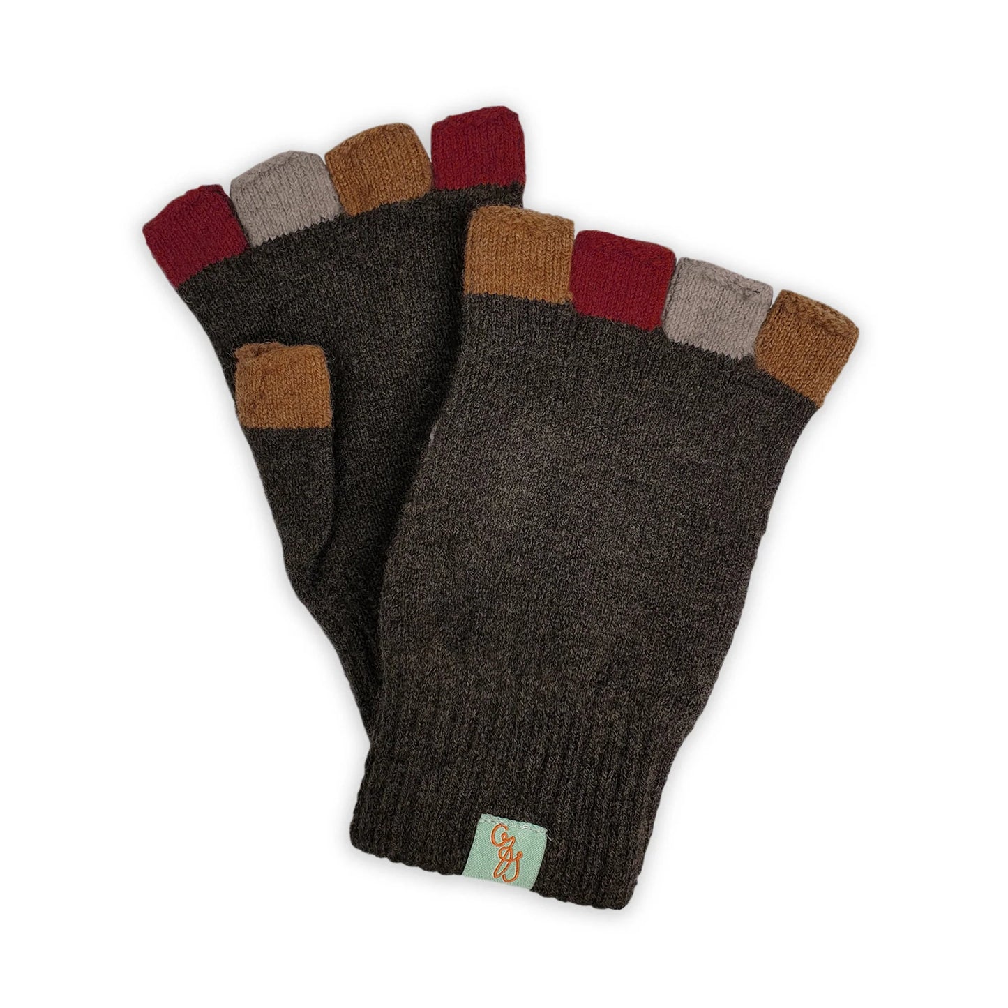Otto & Spike Australian Wool Fingerless Gloves