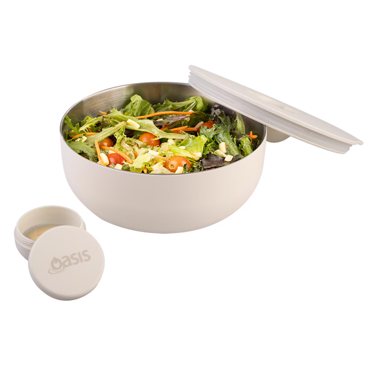 Oasis Double Wall Insulated Stainless Steel FreshNGo Lunch Bowl 950ml Capacity