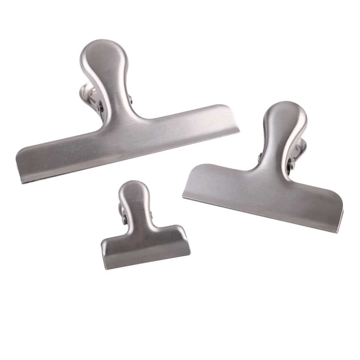 Appetito Stainless Steel Set of 3 Clips