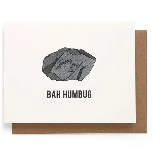 Smarty Pants Paper Company Bah Humbug Christmas Greeting Card