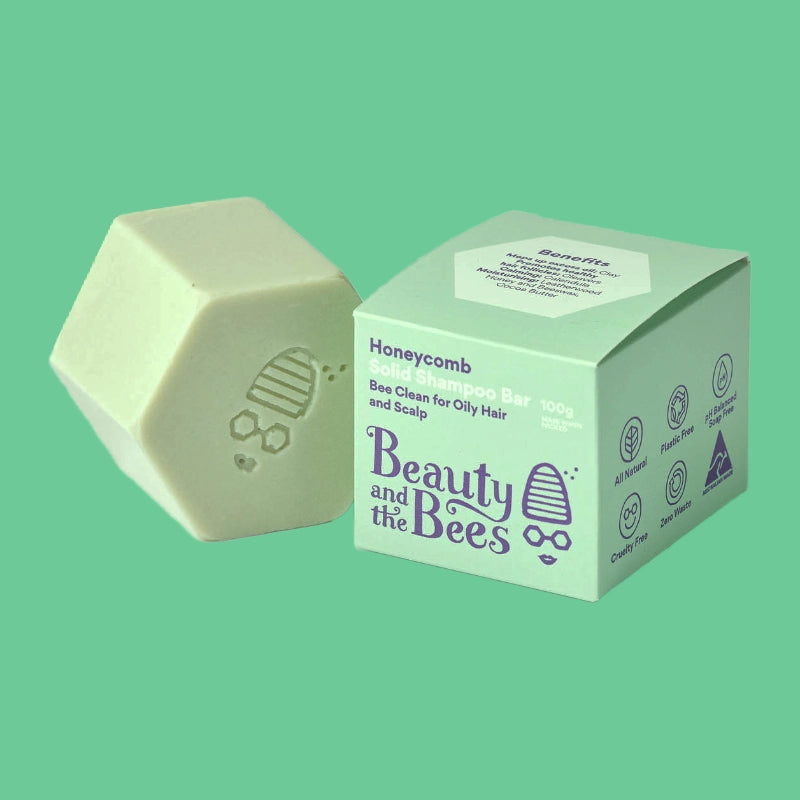 Beauty And The Bees Bee Clean Shampoo Bar For Oily Hair and Scalp