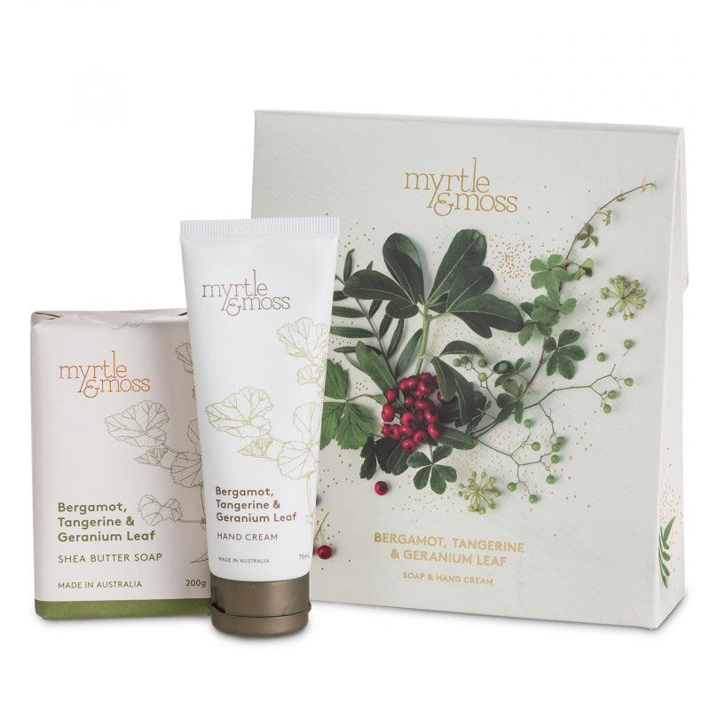 Myrtle & Moss Soap & Hand Cream Gift Duo