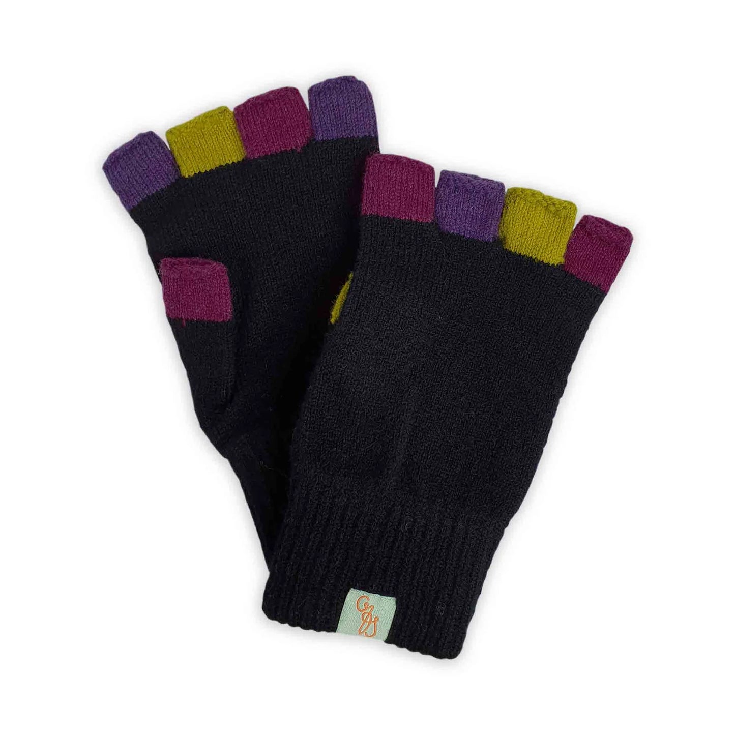 Otto & Spike Australian Wool Fingerless Gloves