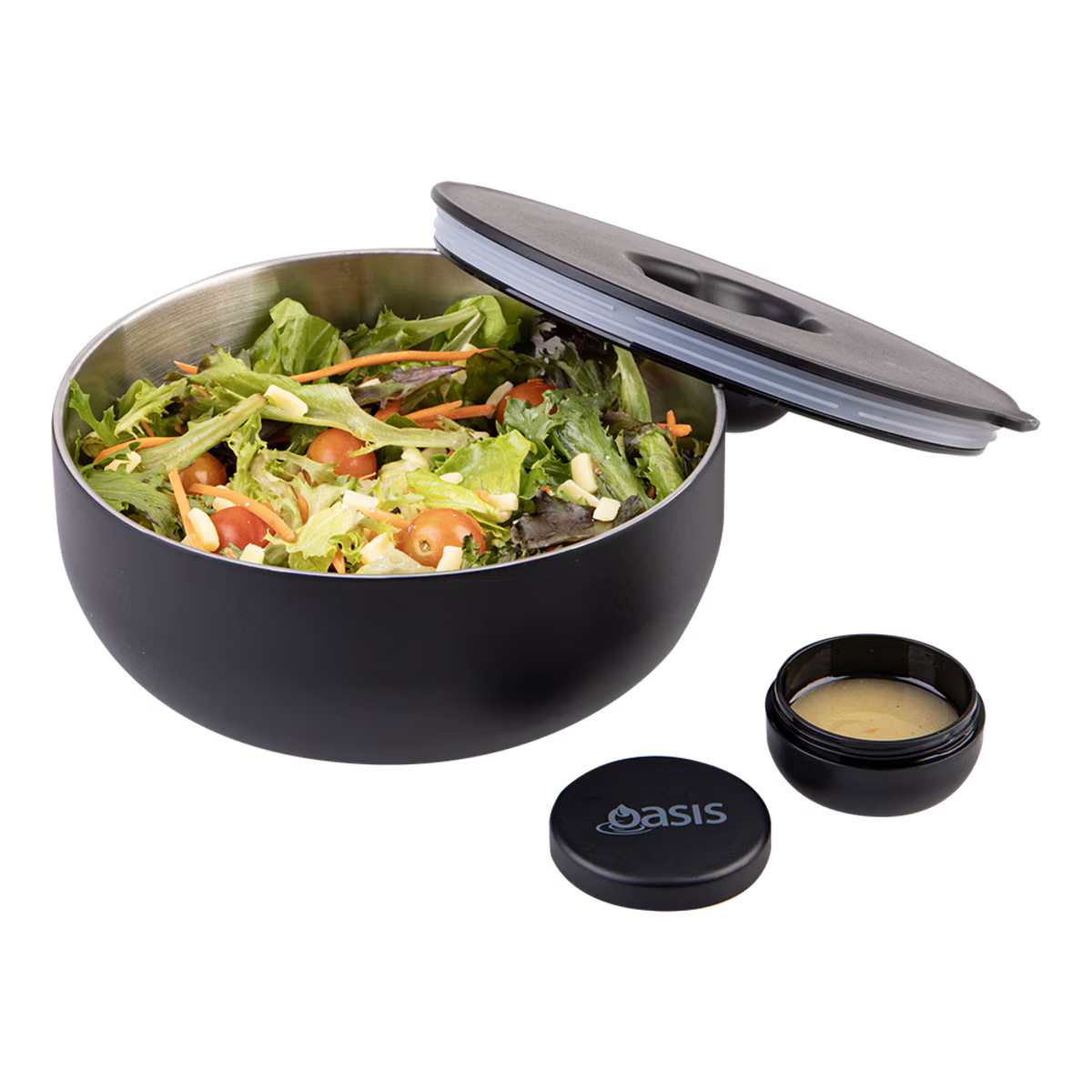 Oasis Double Wall Insulated Stainless Steel FreshNGo Lunch Bowl 950ml Capacity