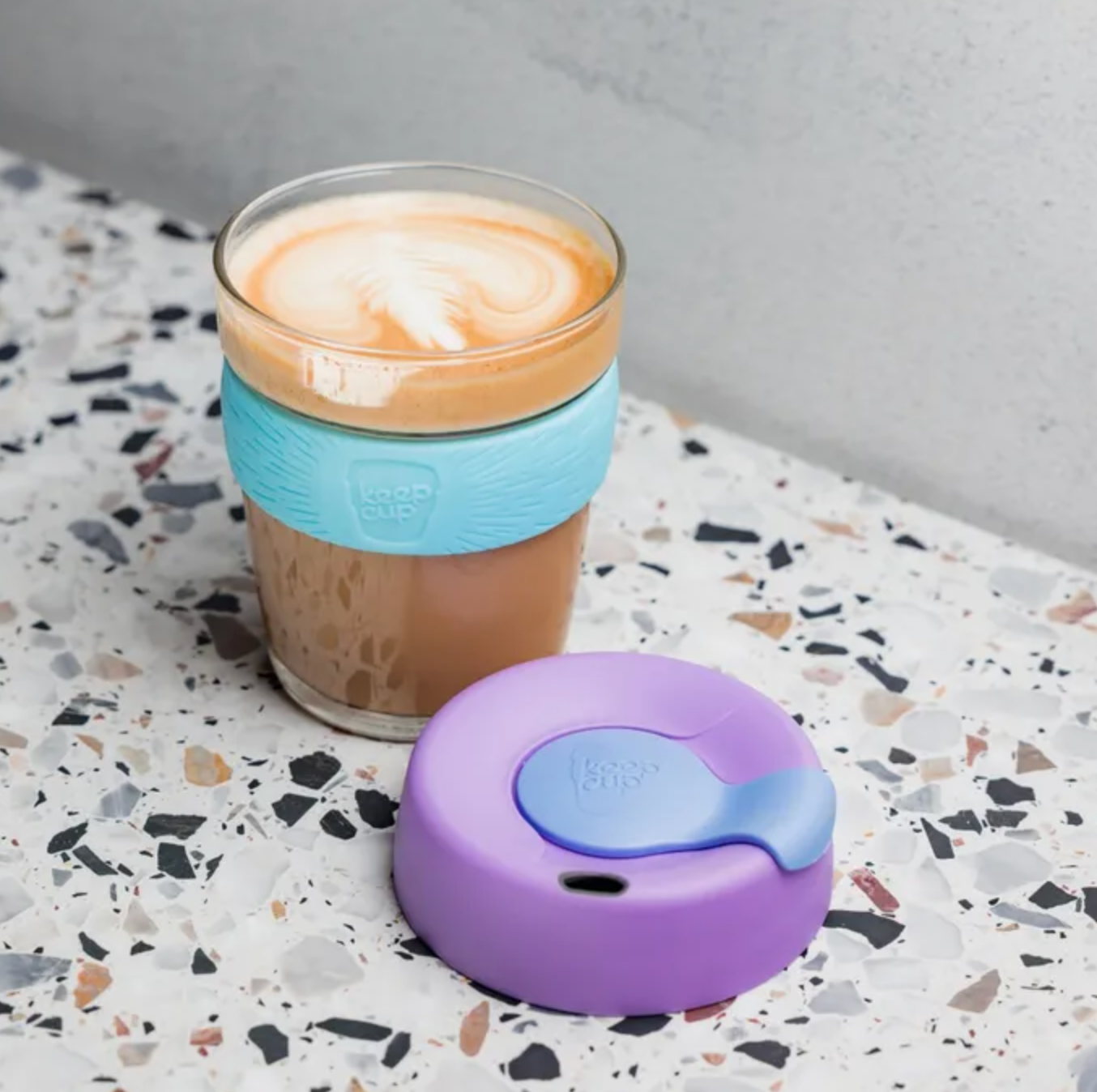 KeepCup Reusable Tempered Glass Brew Cup 12oz/340ml