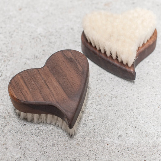 Heart Shaped Baby Hair Brush