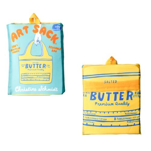 Art Sack Reusable Shopper Tote Bag
