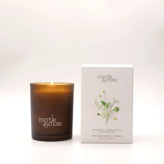 Myrtle & Moss Soy Wax Candle 50 Hours