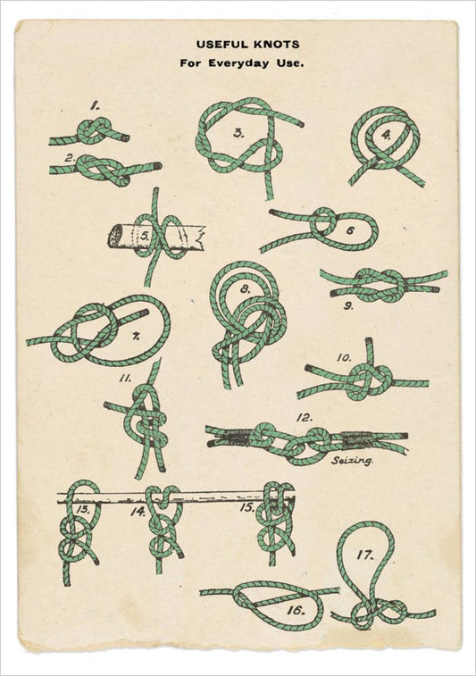 Useful Knots Greeting Card