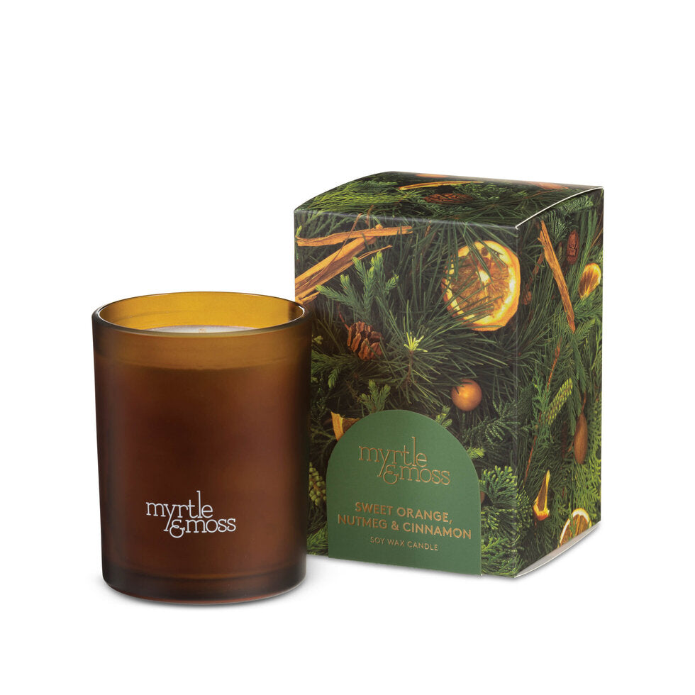 Myrtle & Moss Christmas Soy Wax Candle 50 Hours