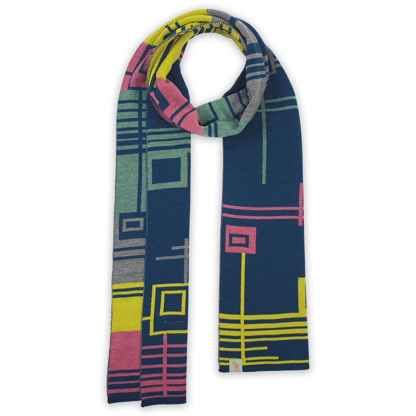 Otto & Spike Extra Fine Merino Circuit Scarf