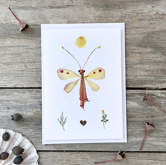Wild Finch Studio Clementine Botanical Greeting Card