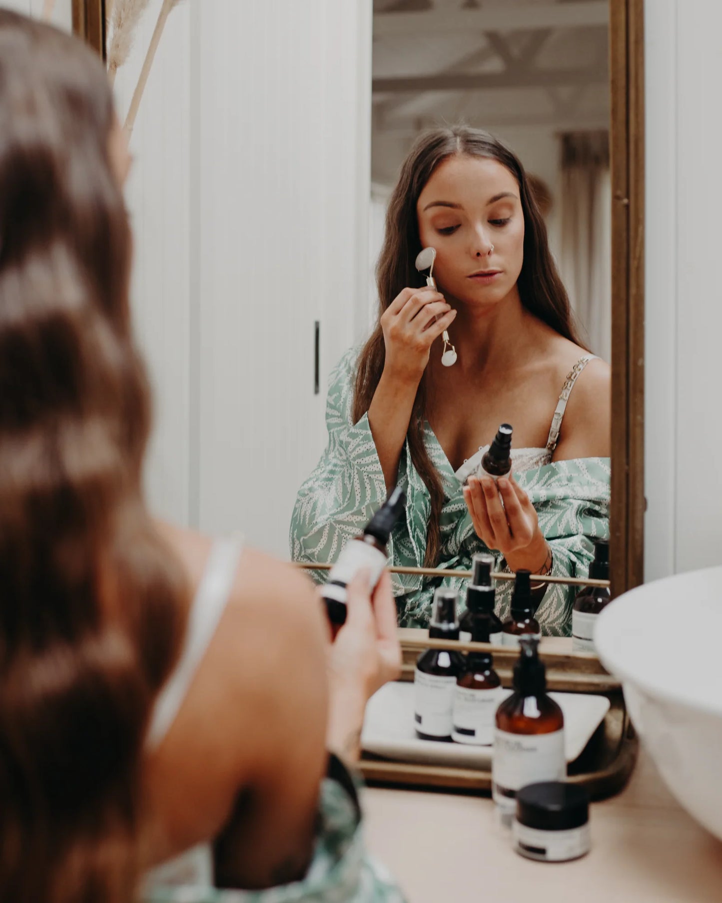 Crystal Facial Roller Clear Quartz
