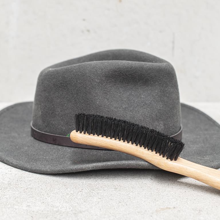 Kellerbursten Horsehair Dark Bristle Hat Clothing Brush