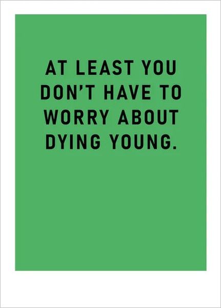 Dying Young Greeting Card
