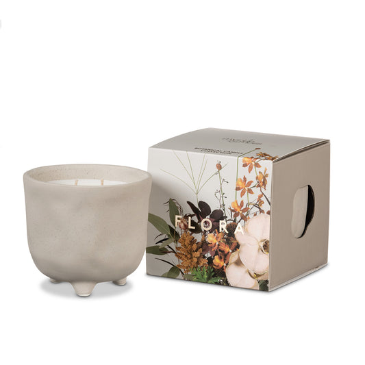 Myrtle & Moss FLORA Ceramic Candle