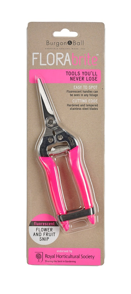 Burgon & Ball Fruit and Flower Fluoro Snips