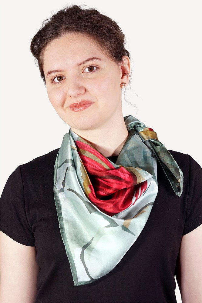 Tradition Textiles Silk Scarf