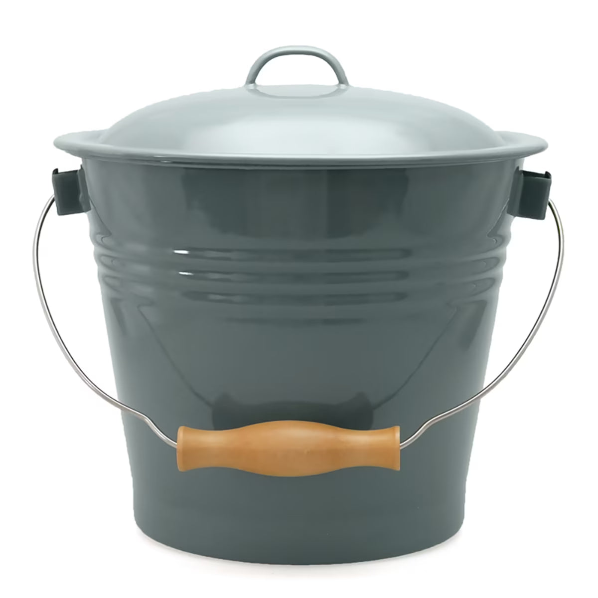 Falcon Enamelware 23cm Bucket With Lid