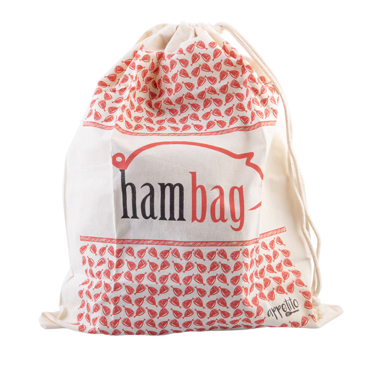 Appetito Cotton Food Storage Ham Bag