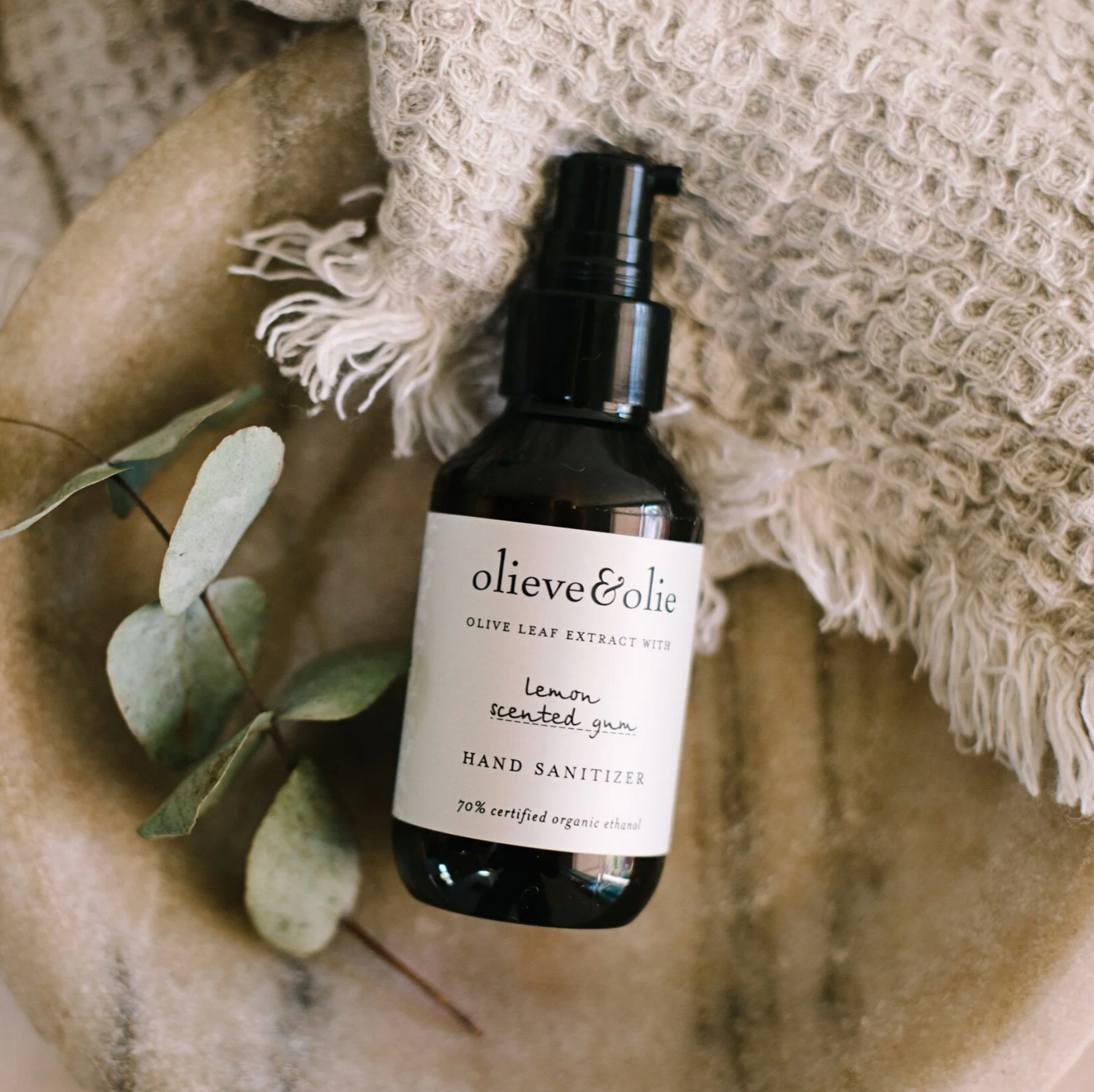 Olieve & Olie Lemon Scented Gum Hand Sanitizer