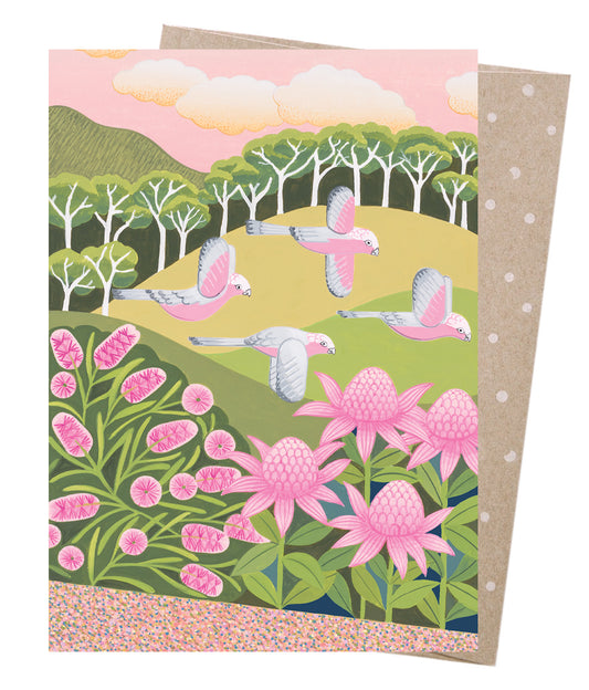 Earth Greetings Claire Ishino Enjoy The Journey Greeting Card