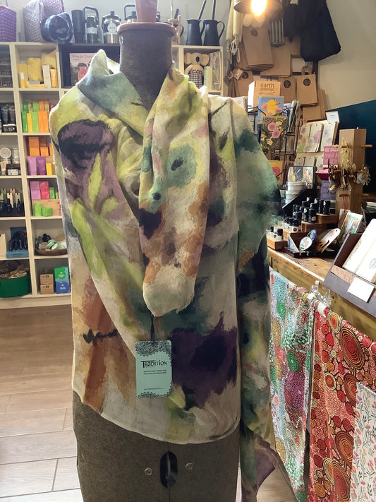 Tradition Textiles Australian Fine Merino Wool Scarf