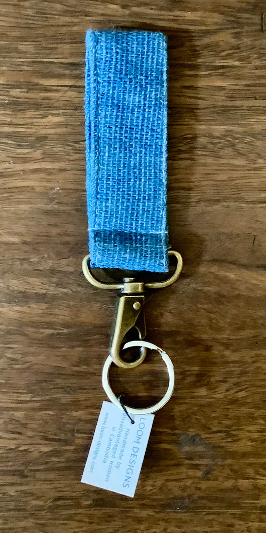 Loom Designs Handloomed Organic Cotton Fob Key Ring