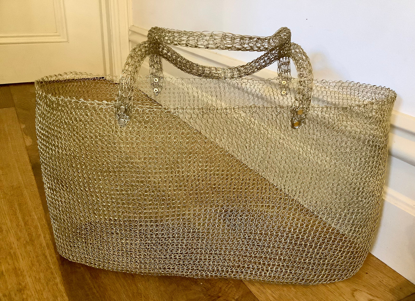 Handmade Wire Market & Tote Bags - 2 Colours