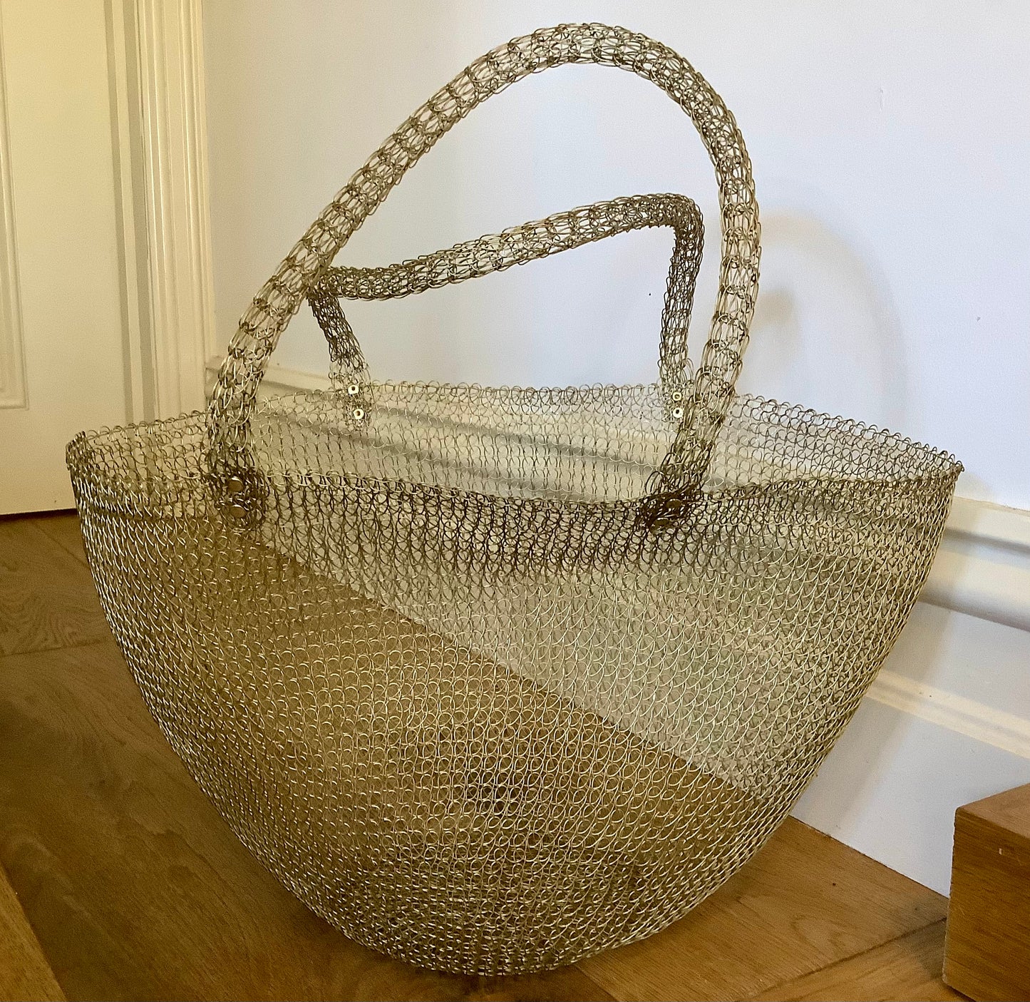 Handmade Wire Market & Tote Bags - 2 Colours