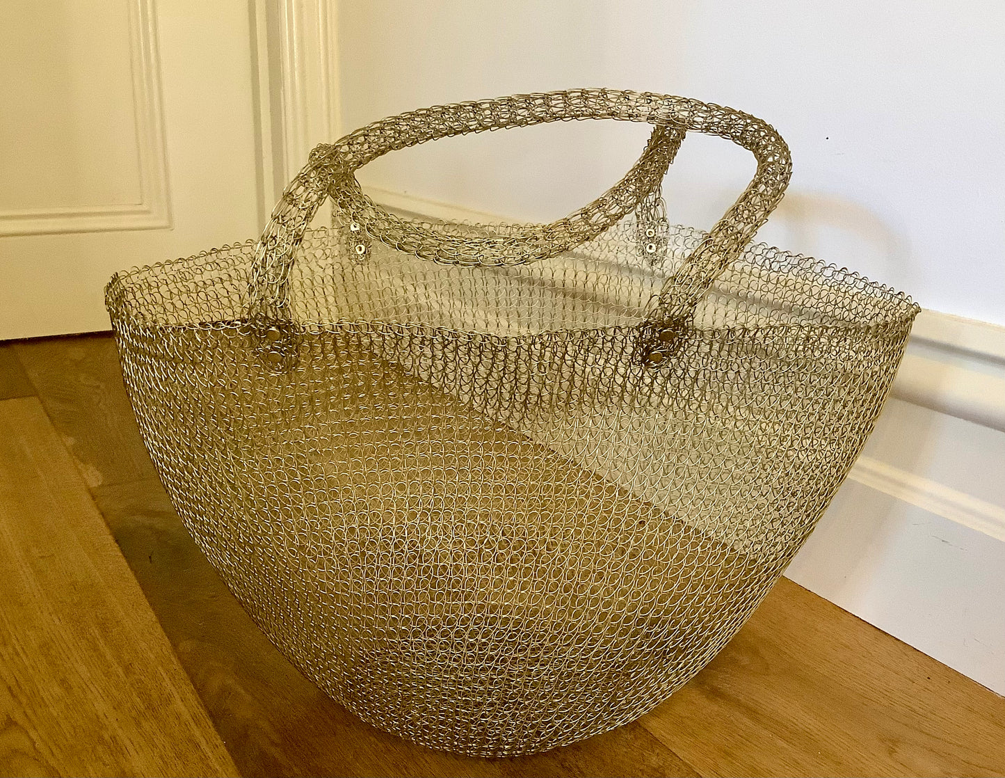 Handmade Wire Market & Tote Bags - 2 Colours