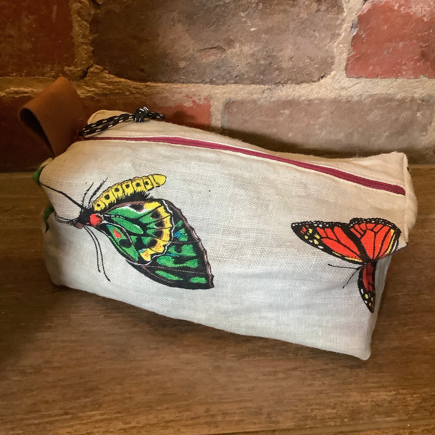 The Green Store Vintage Linen Jerome Bag