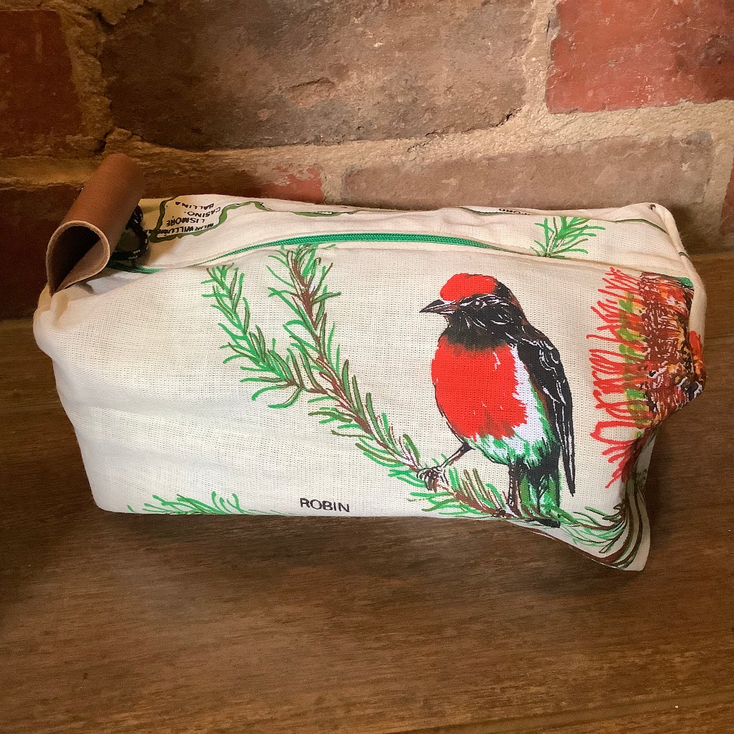 The Green Store Vintage Linen Jerome Bag