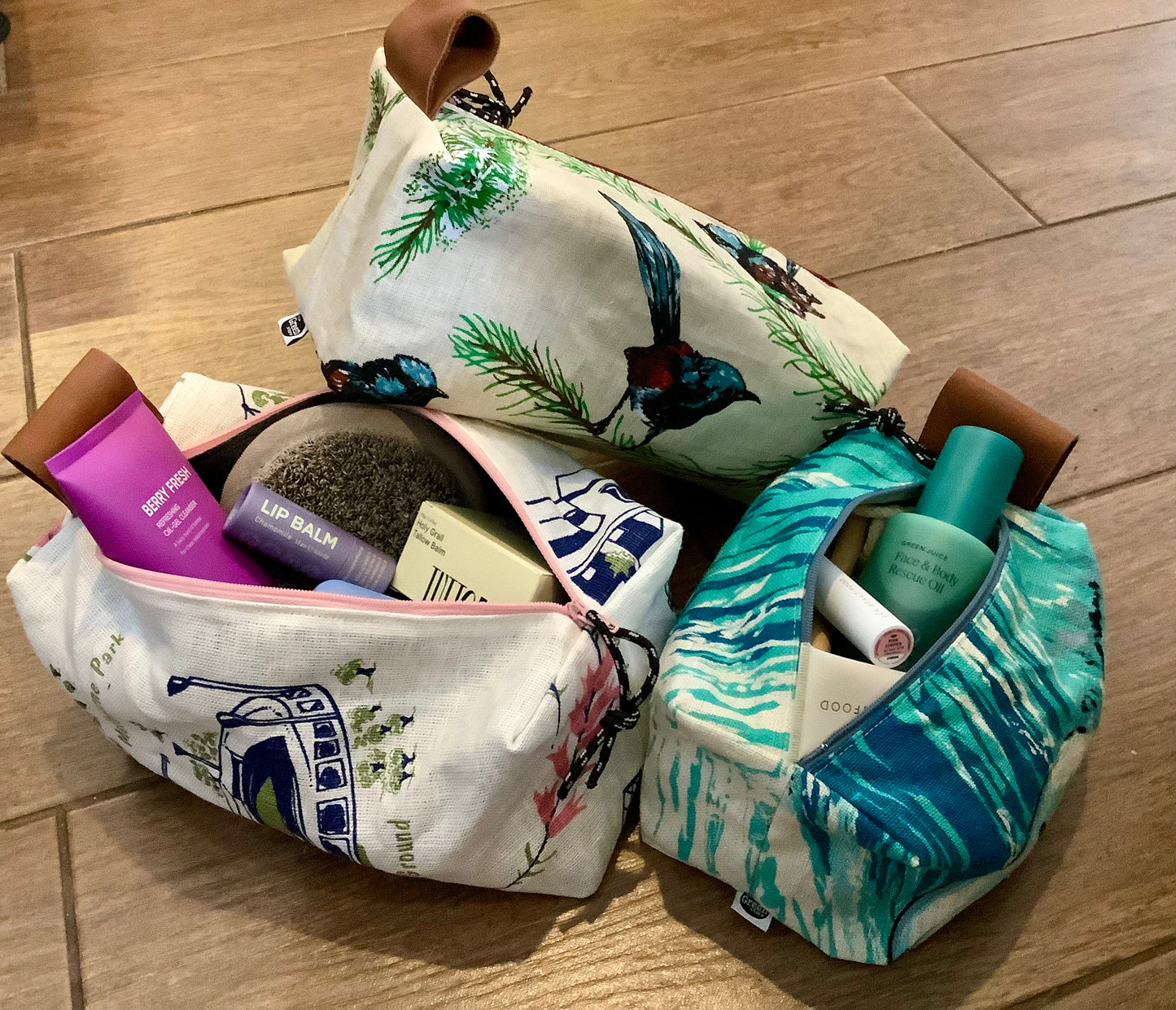 The Green Store Vintage Linen Jerome Bag
