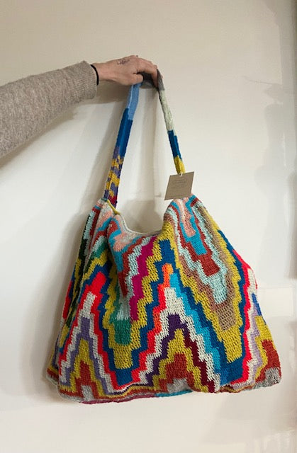 Project Two Mile Colourful Bilum Bag