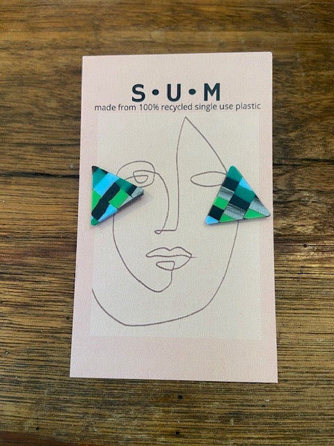 Singleuse Multiverse Recycled Single Use Plastic Earrings