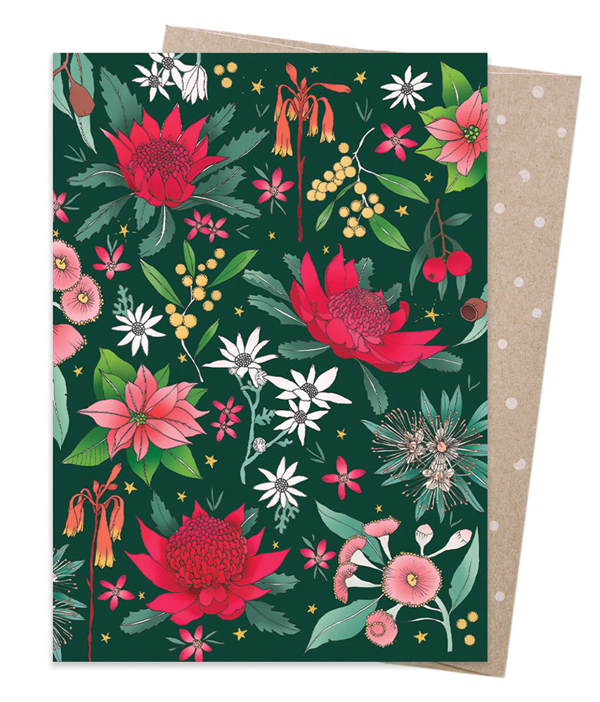 Earth Greetings Victoria McGrane Festive Floral Greeting Card