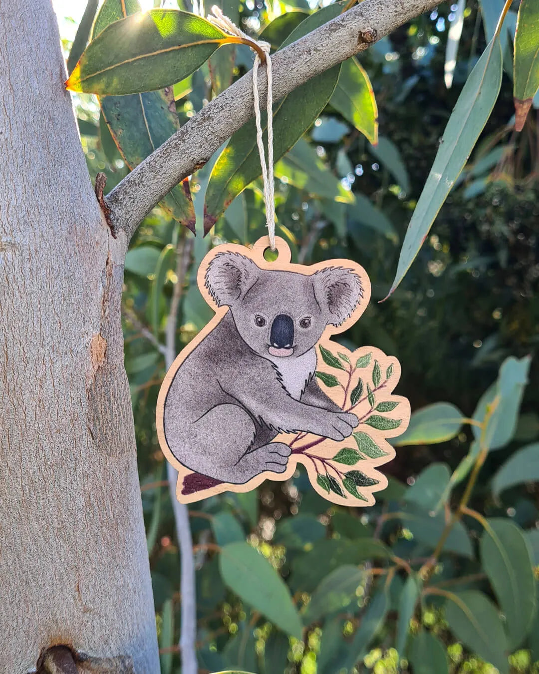 Earth Greetings Australian Animals Wooden Decoration