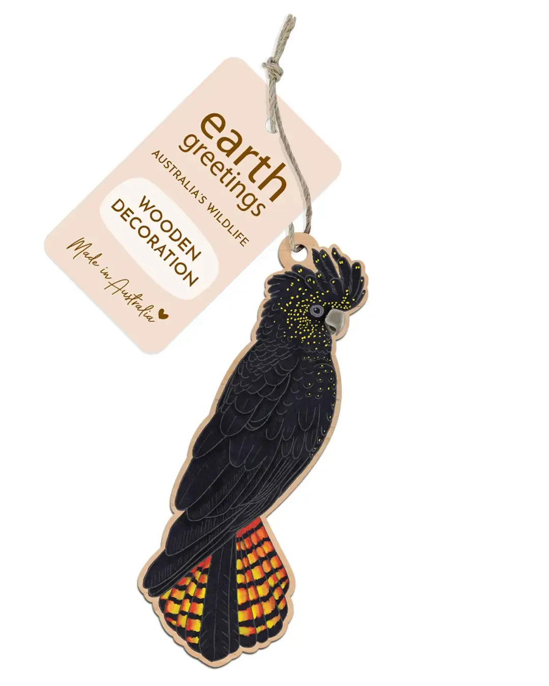 Earth Greetings Australian Animals Wooden Decoration