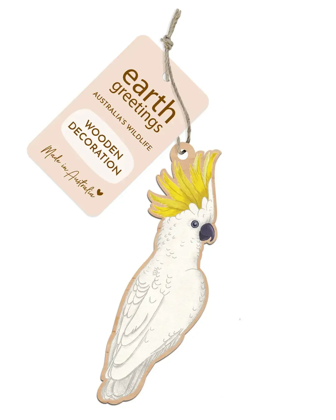 Earth Greetings Australian Animals Wooden Decoration