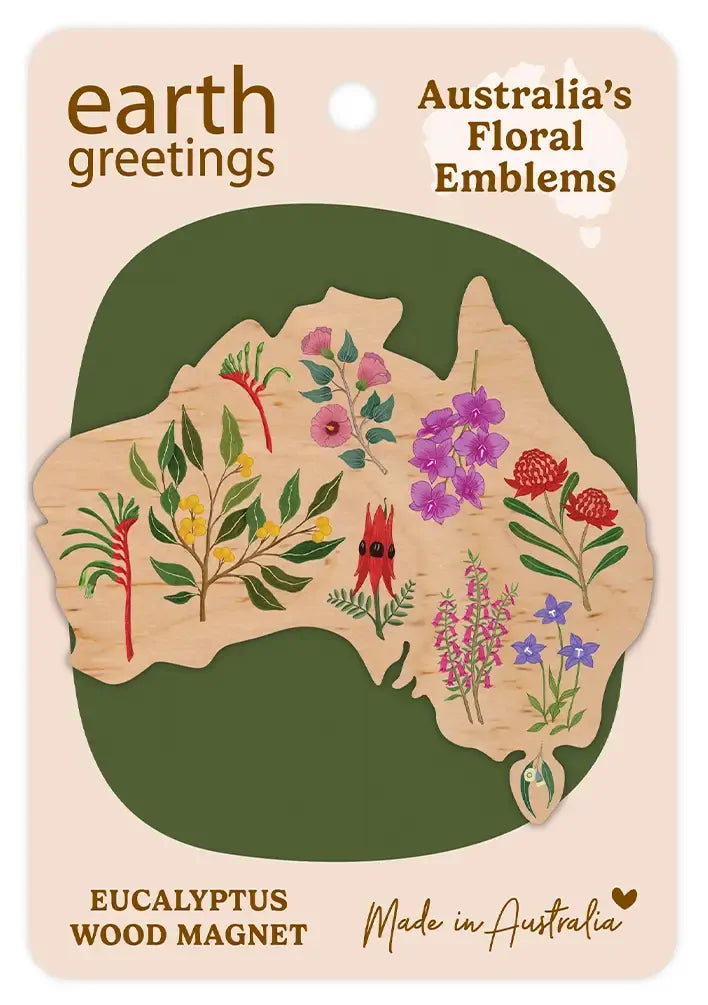 Earth Greetings Australian Made Magnet
