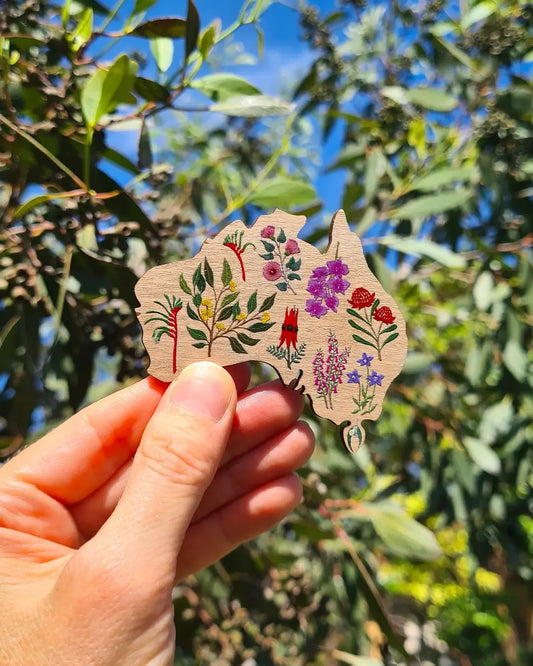 Earth Greetings Australian Made Magnet