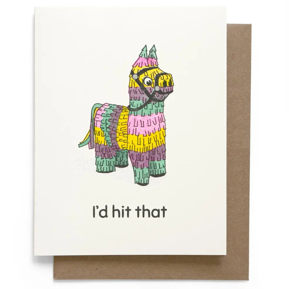 Smarty Pants Paper Company I'd Hit That Greeting Card