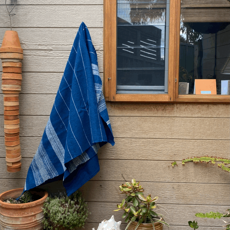 Loom Designs Large Organic Cotton Bath Beach Towel Tablecloth